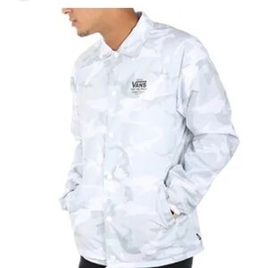 Vans windbreaker for men camouflage mint condition